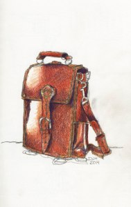 Saddleback Leather Chestnut Messenger