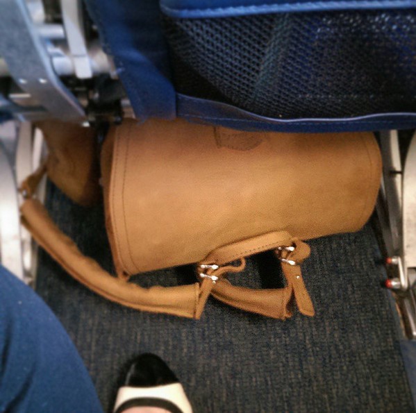 Medium Front Pocket Backpack in Tobacco Saddleback Leather