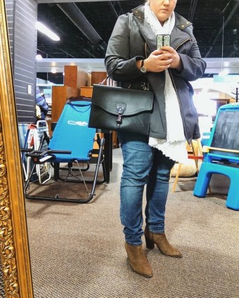 The Perfect Leather Bag Black Envelope Clutch Saddleback Leather 5